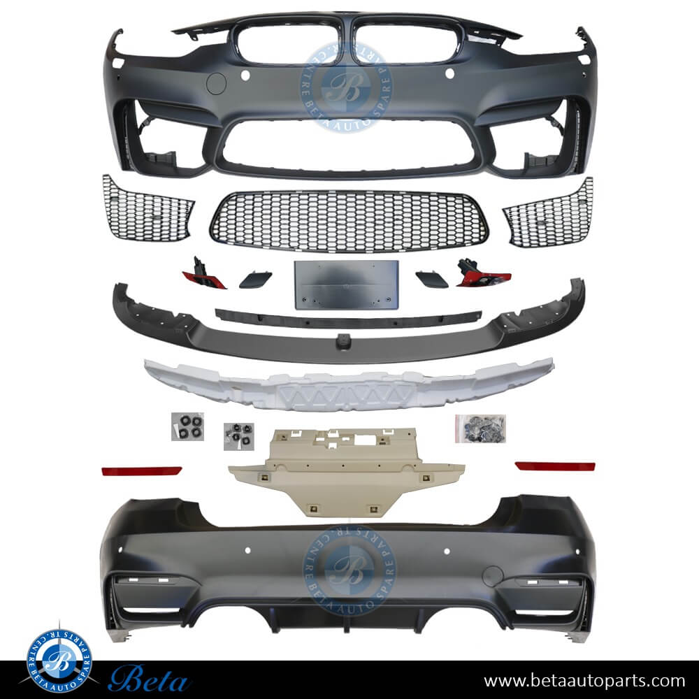 Body Kit M3 Look for BMW 3 Series F30 2012-2018 models Body Kit M3 Look for BMW 3 Series F30 2012-2018 models